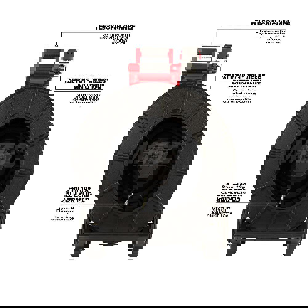 Camera & Borescope Accessories; Accessory Type: Reel ; For Use With: Drain Lines