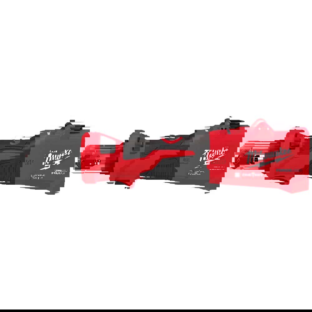 Power Crimper: 12,000 lb Capacity, Lithium-ion, Inline Handle, 18V