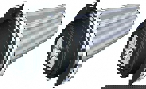 Collet Chuck: 2.03 to 20.57 mm Capacity, ER Collet, Taper Shank