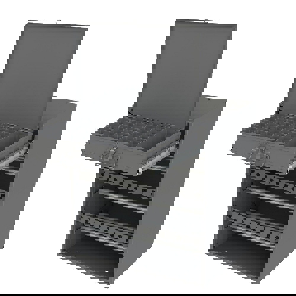 Wire Spool Storage Cabinet Rack: 24 lb Capacity, 3 Levels