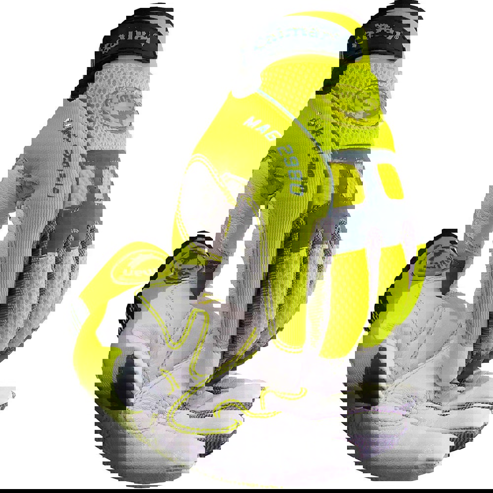 Work & General Purpose Gloves; Primary Material: Nylon Mesh ; Coating Coverage: Uncoated ; Grip Surface: Padded Palm ; Men's Size: 2X-Large ; Women's Size: 2X-Large ; Color: Yellow