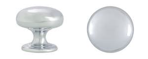 1-1/4 DIA CAB KNOB W/ SCRW CP