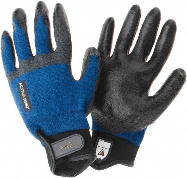 Series 97-002 Puncture-Resistant Gloves: Size Large, ANSI Cut N/A, Nitrile, Series 97-002