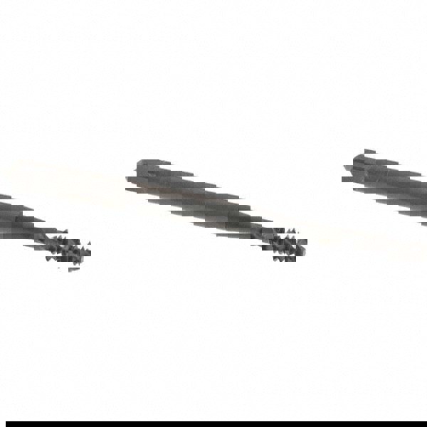 Spiral Flute Tap: #4-40 UNC, 2 Flutes, Bottoming, 2B Class of Fit, High Speed Steel, Oxide Coated