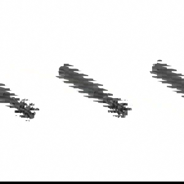 Spiral Flute Tap: #6-32 UNC, 2 Flutes, Bottoming, 2B Class of Fit, High Speed Steel, Oxide Coated