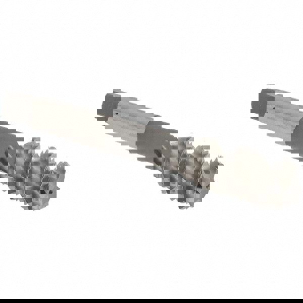 Spiral Flute Tap: 1/2-13 UNC, 3 Flutes, Bottoming, 2B Class of Fit, High Speed Steel, Bright/Uncoated