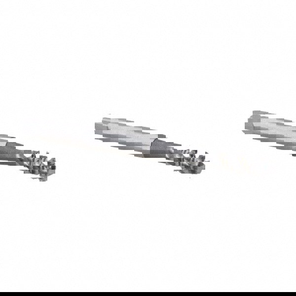 Spiral Flute Tap: #5-40, UNC, 2 Flute, Bottoming, 2B Class of Fit, High Speed Steel, Bright/Uncoated