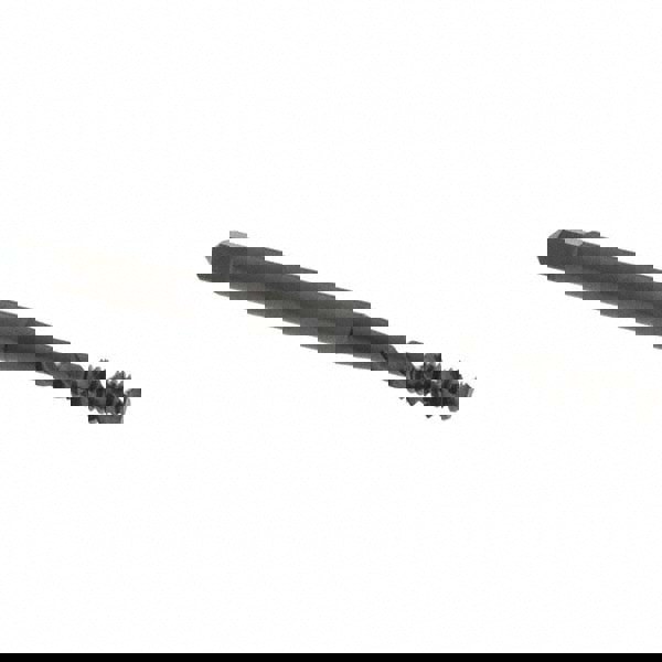 Spiral Flute Tap: #5-40 UNC, 2 Flutes, Bottoming, 2B Class of Fit, High Speed Steel, Oxide Coated