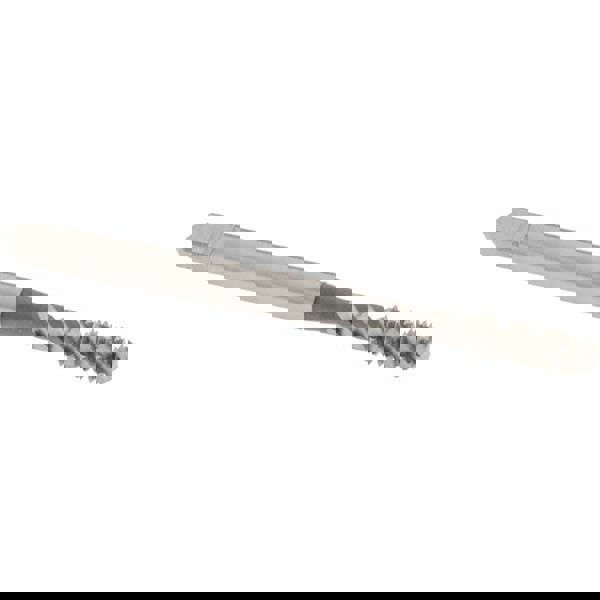 Spiral Flute Tap: M4x0.70 Metric Coarse, 3 Flutes, Bottoming, 6H Class of Fit, High Speed Steel, Bright/Uncoated