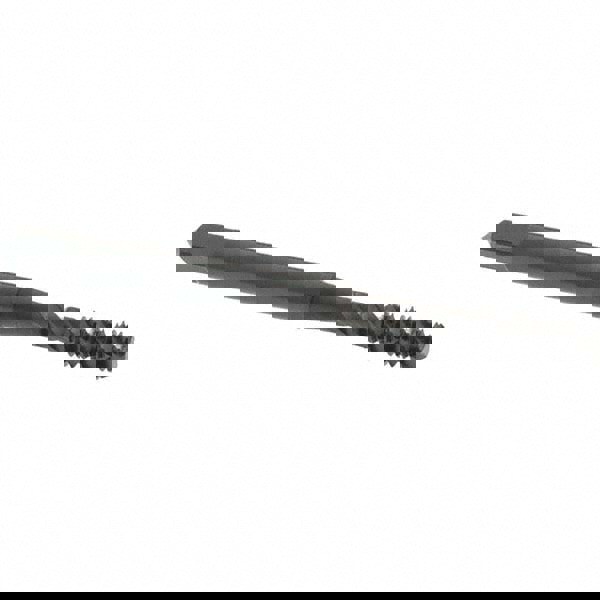 Spiral Flute Tap: M4x0.70 Metric Coarse, 3 Flutes, Bottoming, 6H Class of Fit, High Speed Steel, Oxide Coated