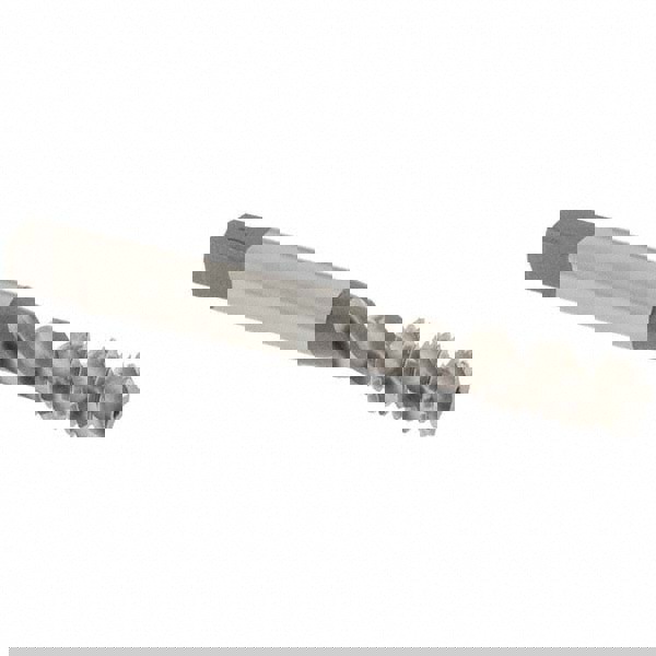 Spiral Flute Tap: M8x1.25 Metric Coarse, 3 Flutes, Bottoming, 6H Class of Fit, High Speed Steel, Bright/Uncoated