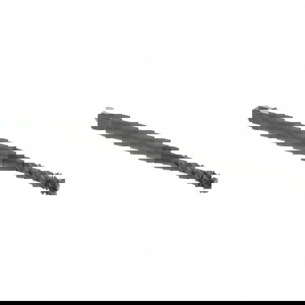 Spiral Flute Tap: M3x0.5, Metric Coarse, 3 Flute, Modified Bottoming Chamfer, 6H Class of Fit, Vanadium High-Speed Steel, Oxide Finish