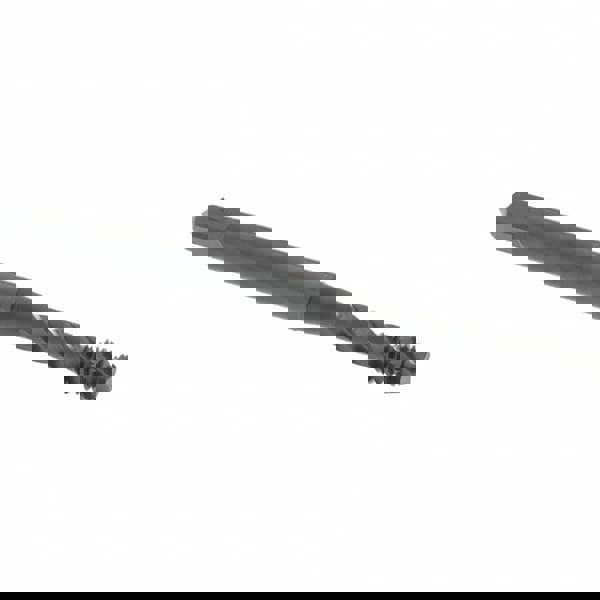 Spiral Flute Tap: M4x0.70, Metric Coarse, 3 Flute, Modified Bottoming Chamfer, 6H Class of Fit, Vanadium High-Speed Steel, Oxide Finish