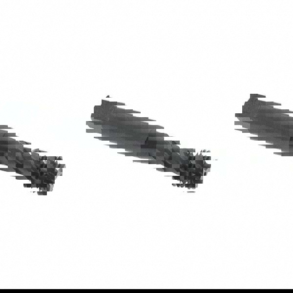 Spiral Flute Tap: M8x1, Metric Fine, 3 Flute, Modified Bottoming Chamfer, 3B Class of Fit, Vanadium High-Speed Steel, Oxide Finish