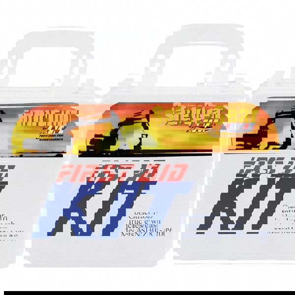 51 Pc Industrial First Aid Kit for 10: Wall, ANSI Z308.1-2009