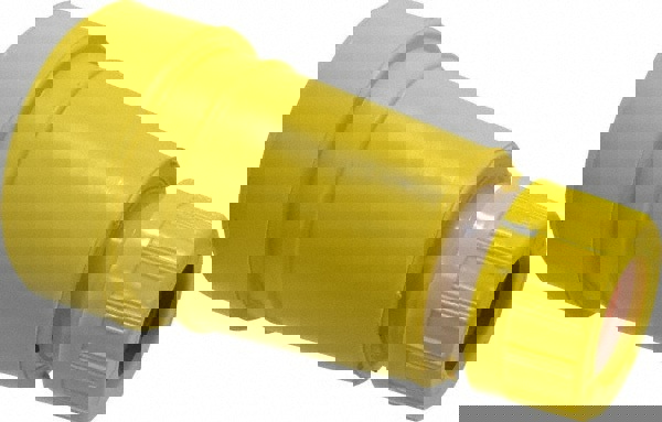 Locking Inlet: Connector, Industrial, L16-30, 480V, Yellow