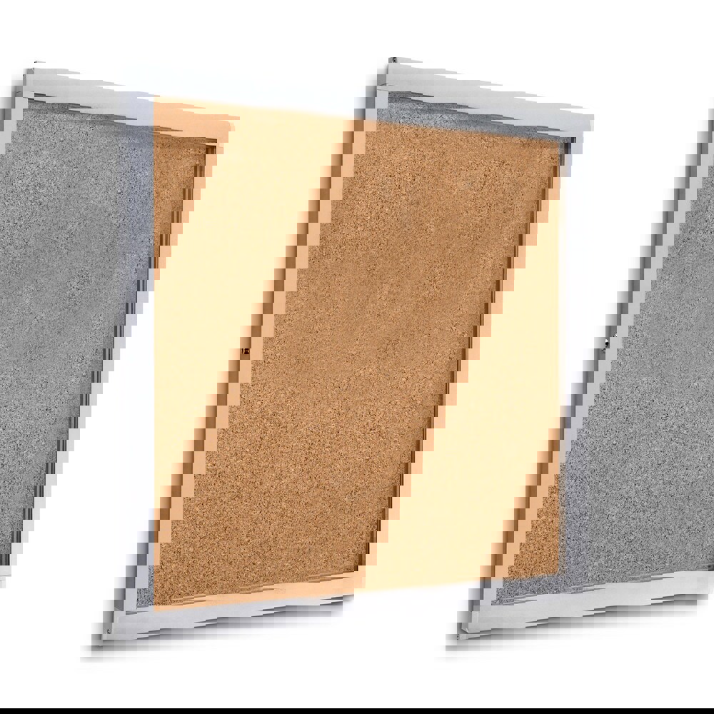 Cork Bulletin Boards; Bulletin Board Type: Dry Erase Combination ; Board Color: Gray ; Board Material: Steel ; Width (Inch): 29 ; Height (Inch): 27-1/8 ; Frame Material: Plastic