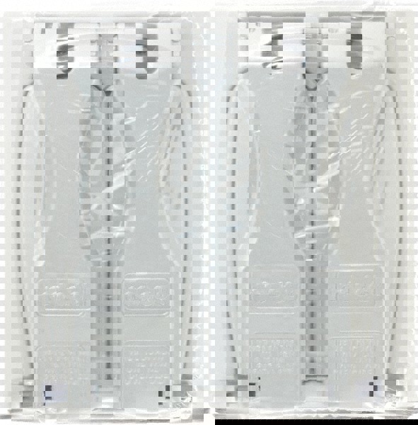 Weather Proof Electrical Box Cover: Zinc