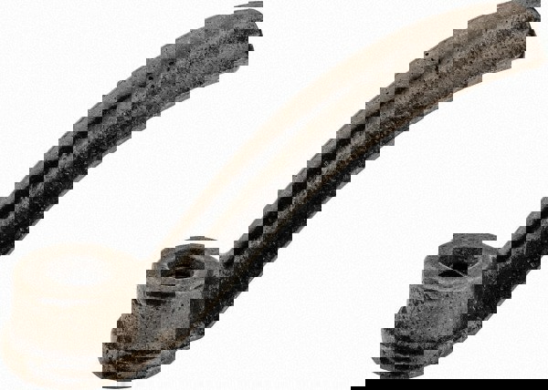 Handle Nut Adjustable Clamping Handle: 3/8-16 Thread, Ductile Iron