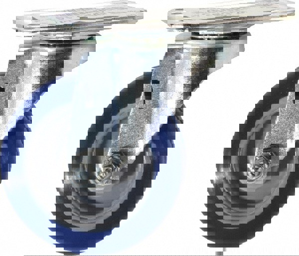 Swivel Top Plate Caster: Polyurethane, 3