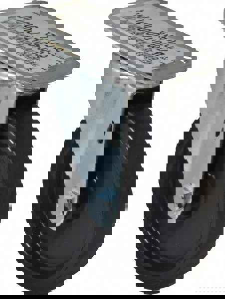 Swivel Top Plate Caster: Polyolefin, 4