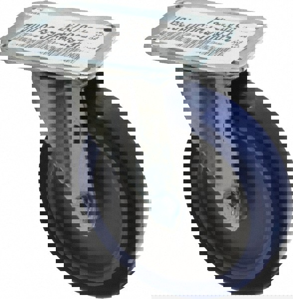 Swivel Top Plate Caster: Polyurethane, 4