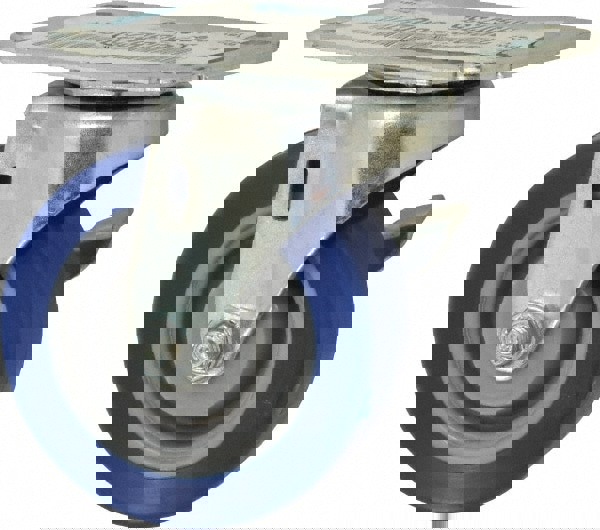 Swivel Top Plate Caster: Polyurethane, 3