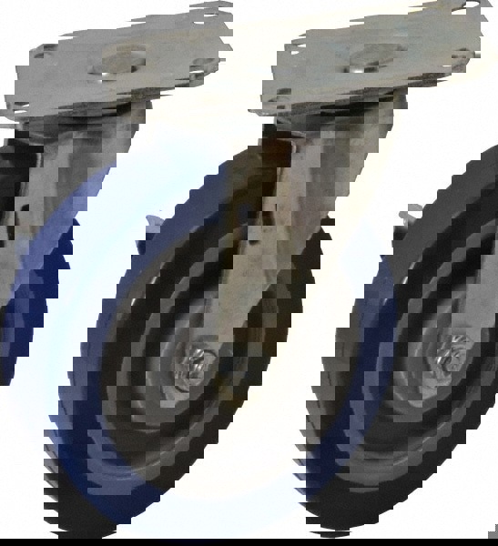 Swivel Top Plate Caster: Polyurethane, 4