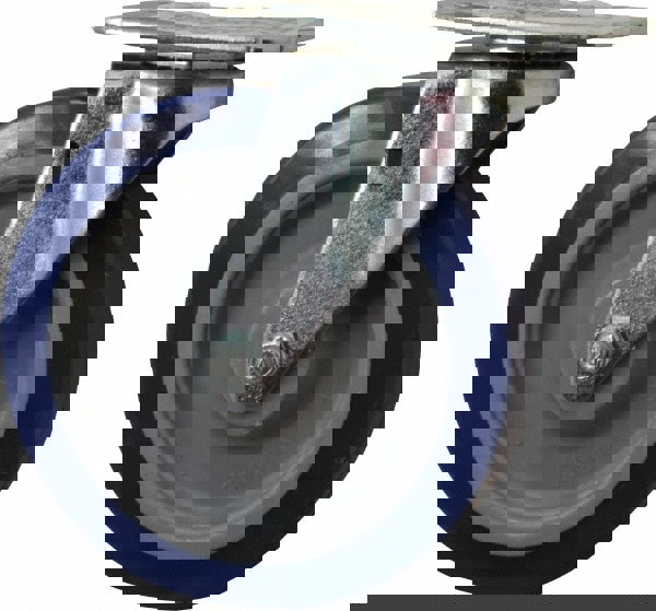 Swivel Top Plate Caster: Polyurethane, 5