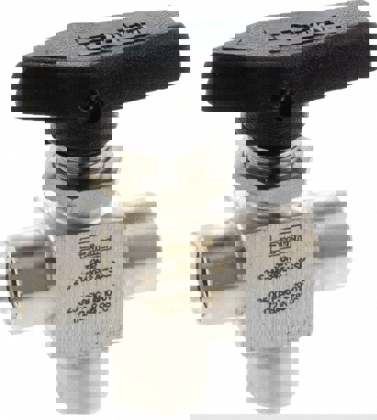 3-Way Manual Ball Valve: 1/8