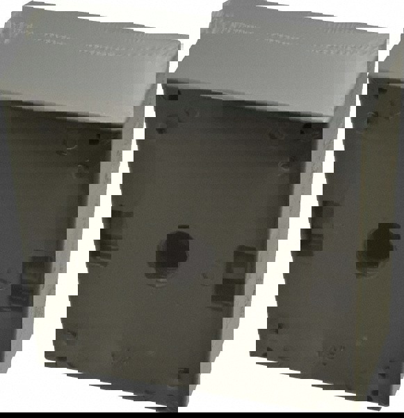 Electrical Outlet Box: Aluminum, Square, 4-9/16