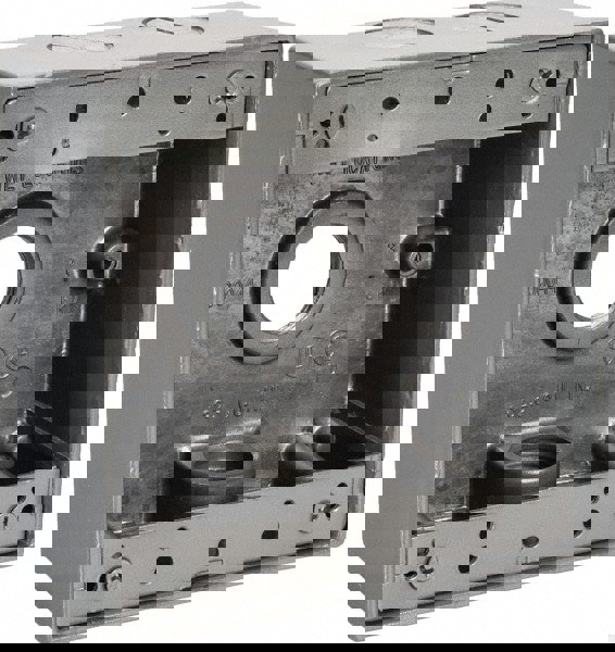 Electrical Outlet Box: Aluminum, Square, 4-9/16