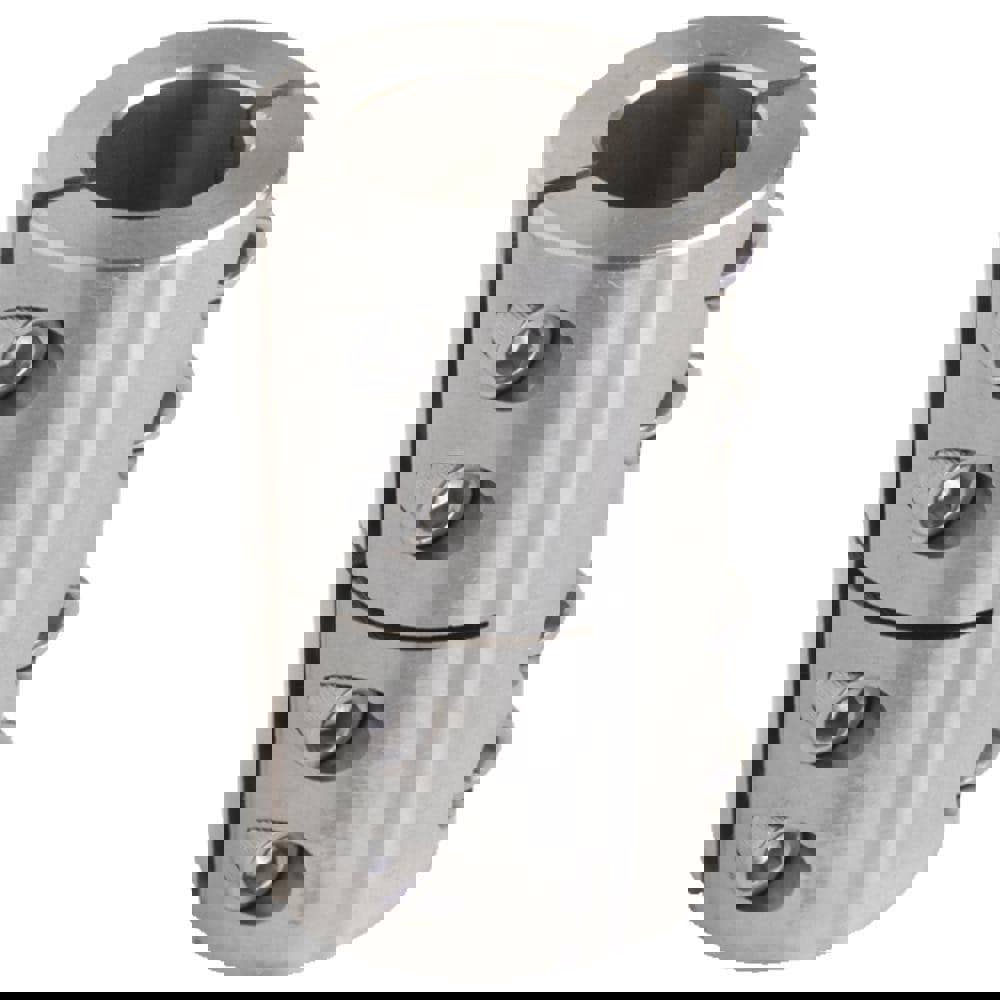 16mm Inside x 34mm Outside Diam, Two Piece Rigid Coupling without Keyway