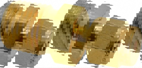 Compression Tube Connector: 1/4