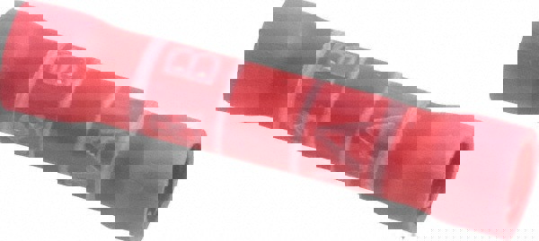 Butt Splice Terminal: Fully Insulated Vinyl, Crimp-On Connection