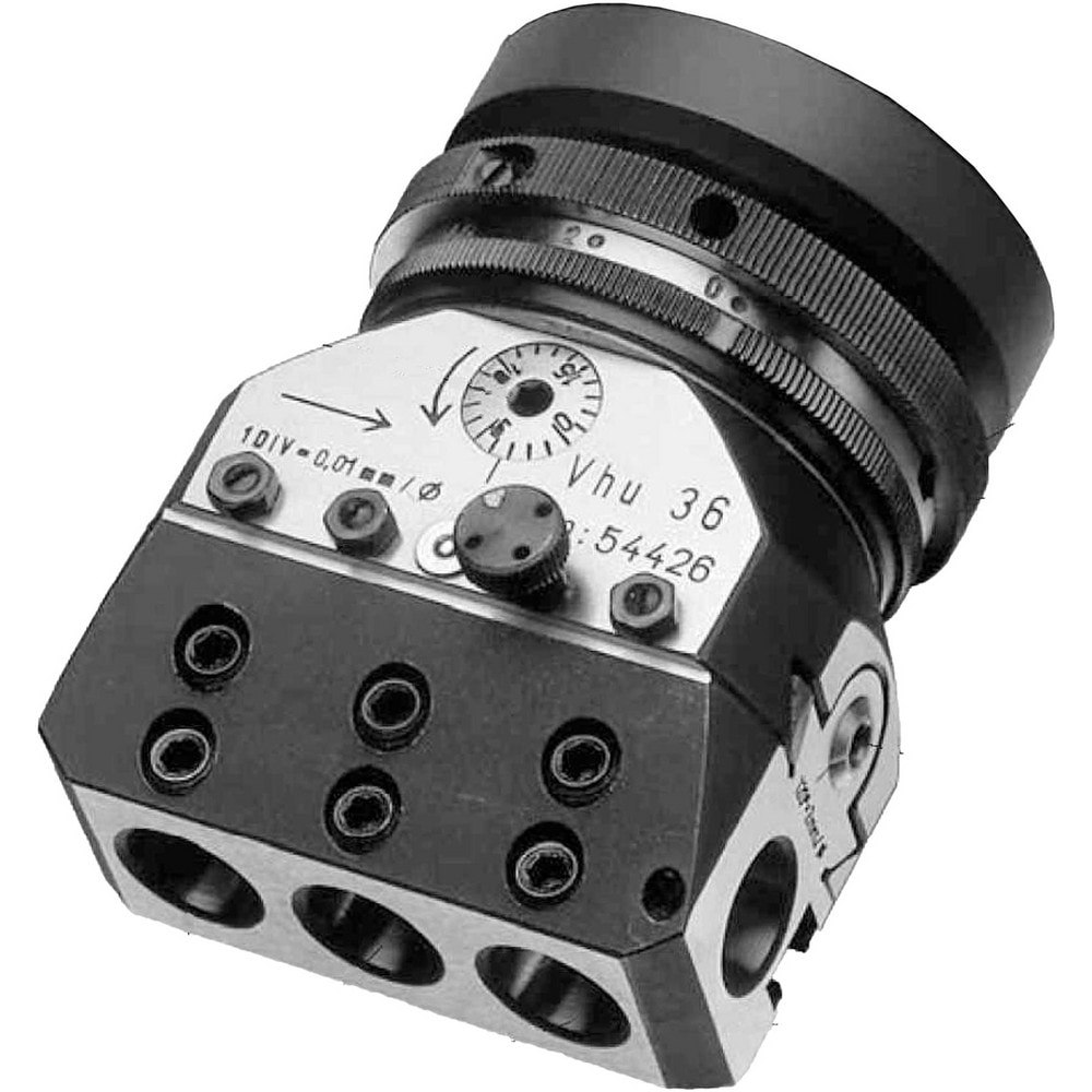 Boring Heads; Head Type: Offset Boring & Facing ; Type: Boring and Facing Head ; Actuation Type: Manual ; Boring Bar Hole Diameter (Inch): 5/8 ; Minimum Bore Diameter (mm): 6.000 ; Maximum Bore Diameter (mm): 225.00