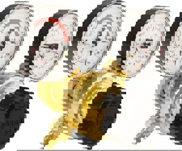 Welding Regulators; Gas Type: Special Gas ; Maximum Inlet Pressure (psi): 400 ; Maximum Outlet Pressure: 200 psi ; CGA Inlet Connection: 540 ; Stage: Single ; Inlet Connection Type: 540