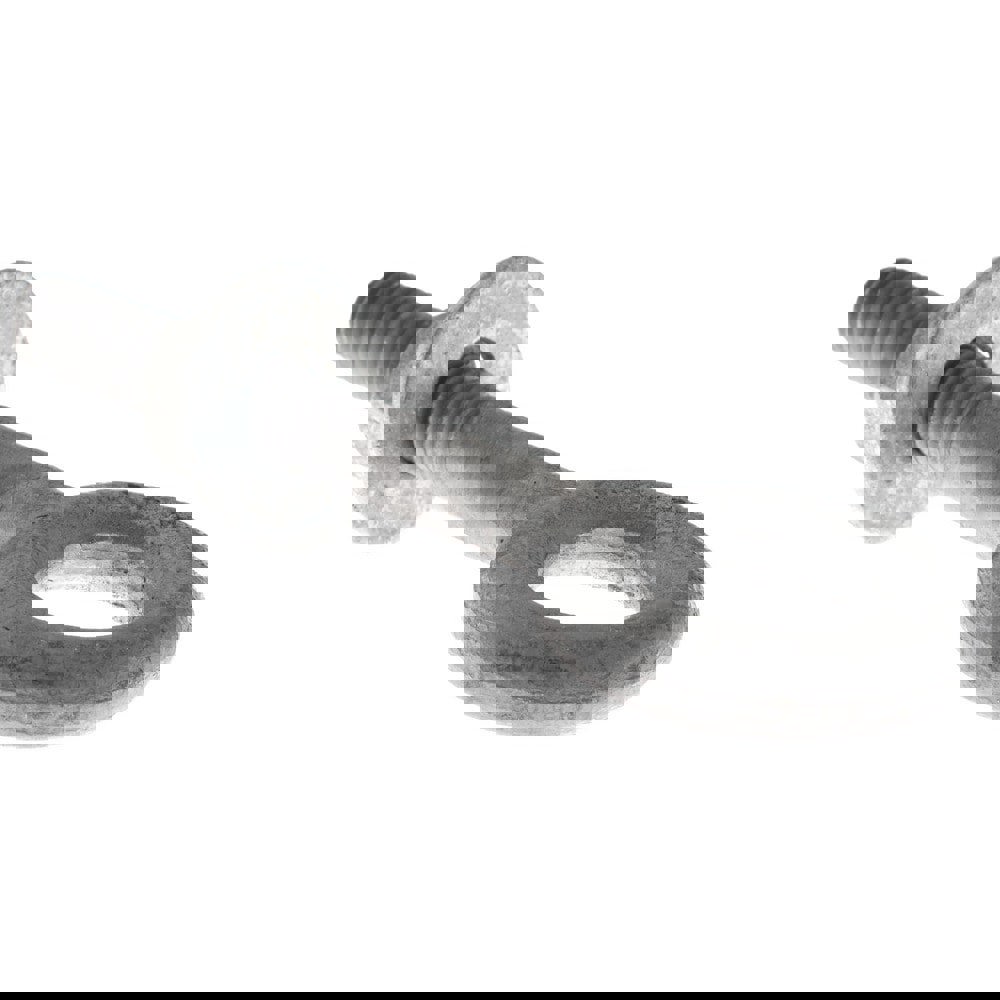 3/8-16, Zinc-Plated Finish, Forged Steel Forged Eye Bolt