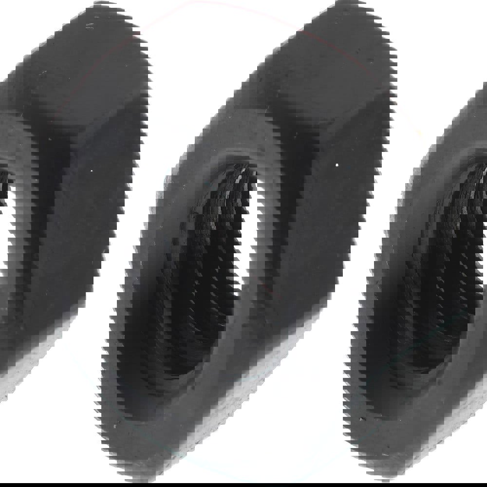 Hex Nut: M6x1, Grade Class 10 Steel, Bright/Uncoated Finish