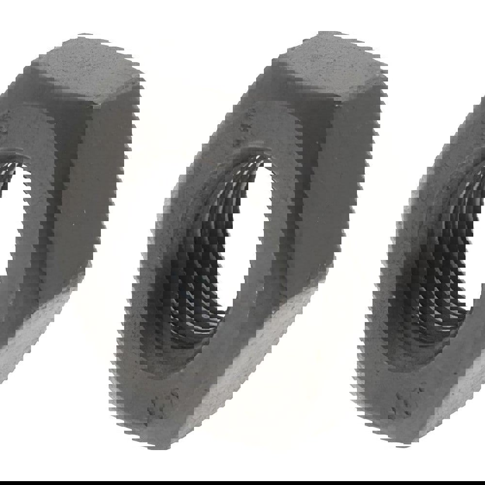 Hex Nut: M10x1.5, Grade Class 10 Steel, Bright/Uncoated Finish