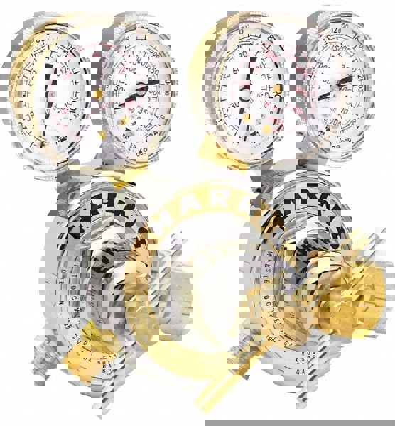 540 CGA Inlet Connection, Male Fitting, 100 Max psi, Oxygen Welding Regulator