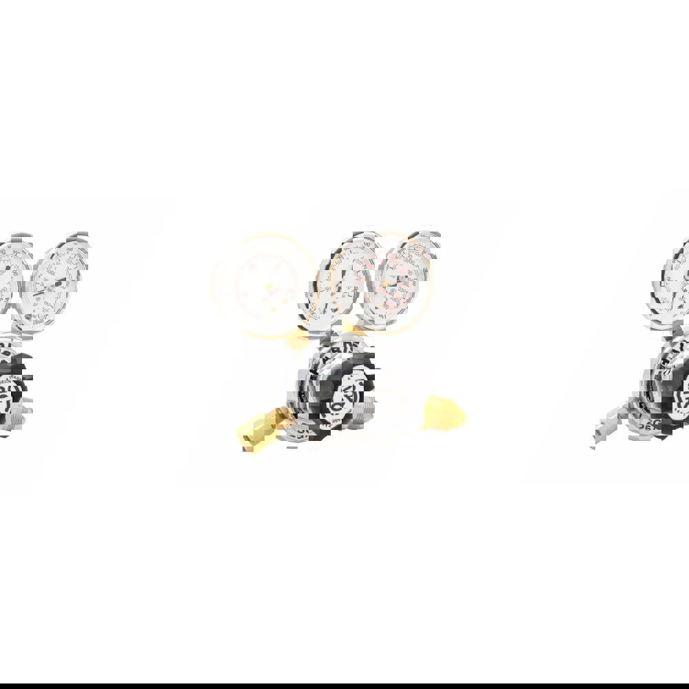 580 CGA Inlet Connection, Male Fitting, 100 Max psi, Argon, Nitrogen & Helium Welding Regulator