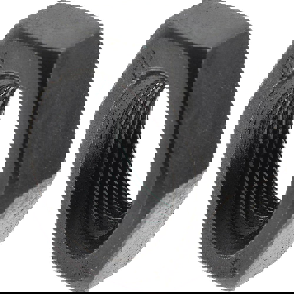 Hex Nut: M20x2.5, Grade Class 10 Steel, Bright/Uncoated Finish