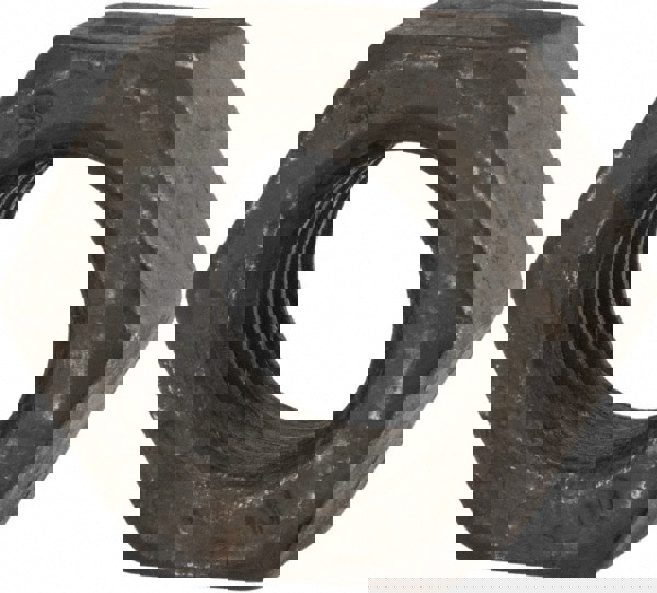 Hex Nut: M30x3.5, Grade Class 10 Steel, Bright/Uncoated Finish