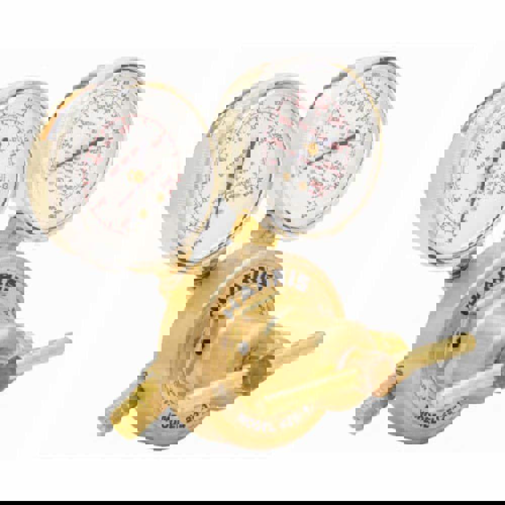 Welding Regulators; Gas Type: Argon; Helium; Nitrogen; C-25 ; CGA Inlet Connection: 580 ; Inlet Connection Type: 580