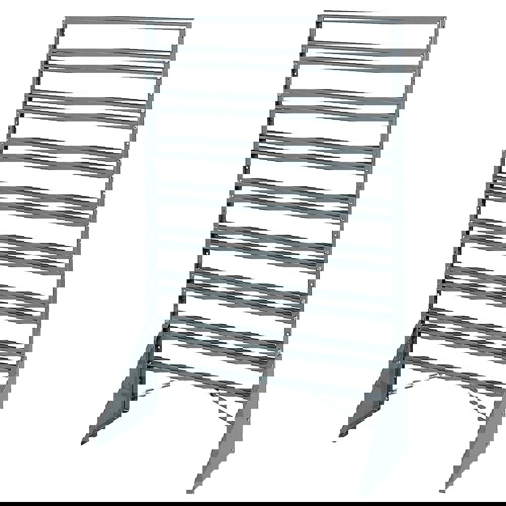 Pick Rack: 1-Sided Bin Rail Rack, 250 lb Capacity, 14-1/2