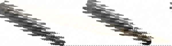 Spiral Point Tap: #3-48 UNC, 2 Flutes, Plug Chamfer, 2B Class of Fit, Powdered Metal High-Speed Steel, Bright/Uncoated