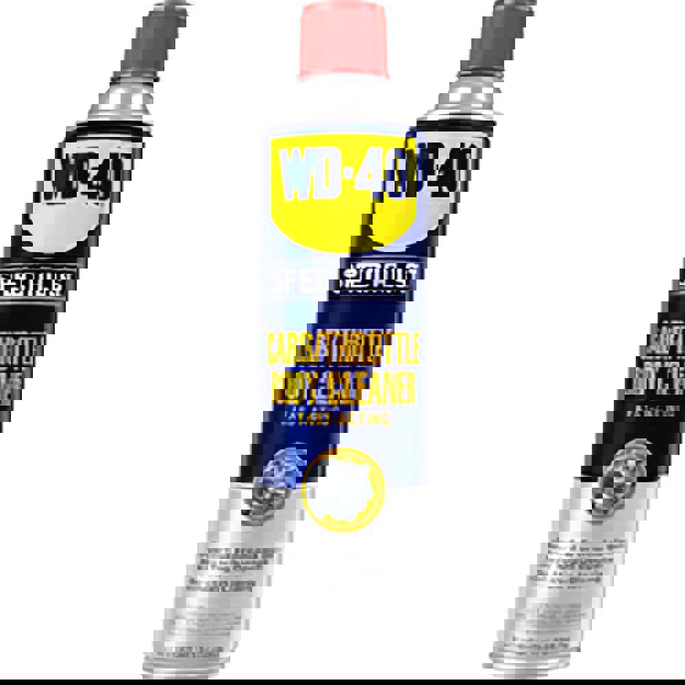 Automotive Cleaners & Degreasers; Product Type: Carb/Throttle Body Cleaner ; Container Type: Aerosol Can ; Container Size: 13.7 oz ; Color: Colorless ; Solvent Base: Solvent ; Composition: Acetone