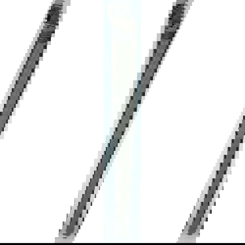 Indexable Turning Toolholders; Toolholder Style: Straight Round Bar; Without Clamping Feature; With Flat Surface To Align; Competible With Digital Protractor ; Insert Holding Method: Lever; Screw ; Overall Length (Decimal Inch): 7.1000