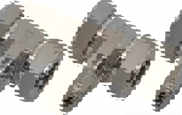 Compression Tube Union: Compression x Compression x Compression